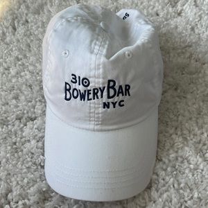 310 Bowery Bar NYC White Hat